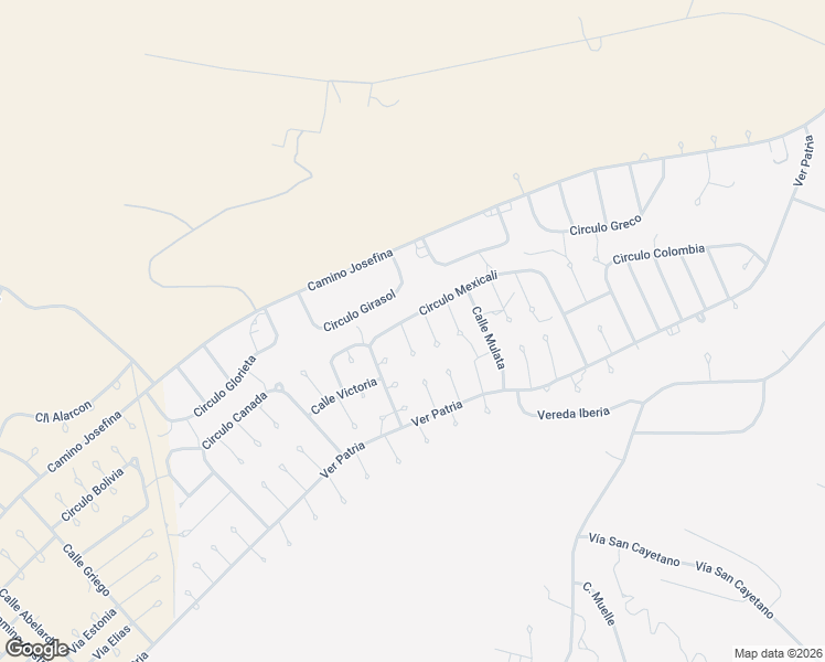 map of restaurants, bars, coffee shops, grocery stores, and more near 1843 La Paz Court in Rio Rico
