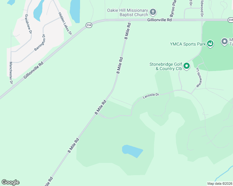 map of restaurants, bars, coffee shops, grocery stores, and more near 214 8 Mile Road in Albany