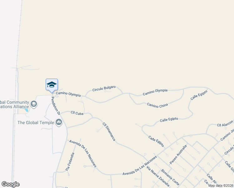 map of restaurants, bars, coffee shops, grocery stores, and more near 1859 Circulo Bulgaro in Rio Rico