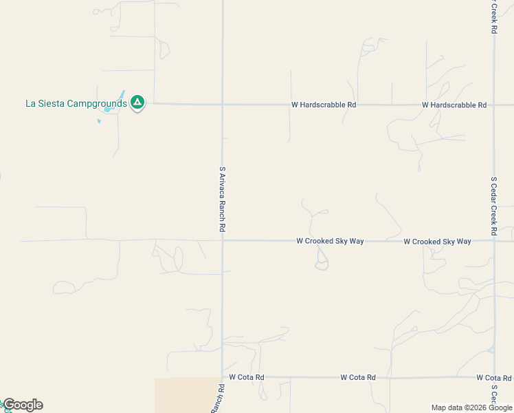 map of restaurants, bars, coffee shops, grocery stores, and more near 15700 West Crooked Sky Road in Arivaca