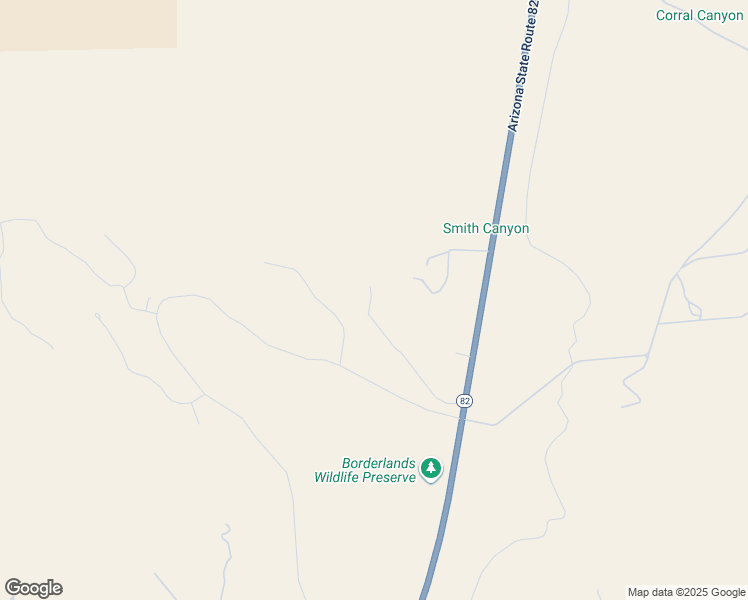map of restaurants, bars, coffee shops, grocery stores, and more near 47 Brooks Trail in Patagonia