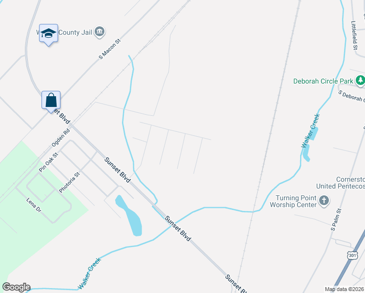 map of restaurants, bars, coffee shops, grocery stores, and more near 106 Arborshade Drive in Jesup