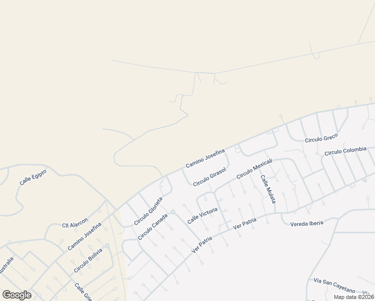 map of restaurants, bars, coffee shops, grocery stores, and more near 260 Camino Josefina in Rio Rico