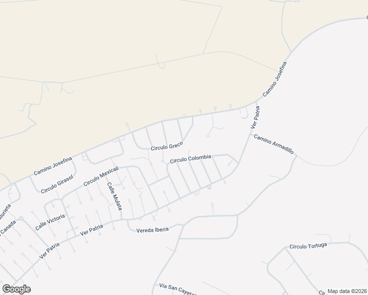 map of restaurants, bars, coffee shops, grocery stores, and more near 1874 Circulo Colombia in Rio Rico