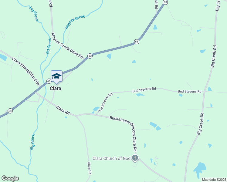 map of restaurants, bars, coffee shops, grocery stores, and more near 48 Bud Stevens Road in Waynesboro