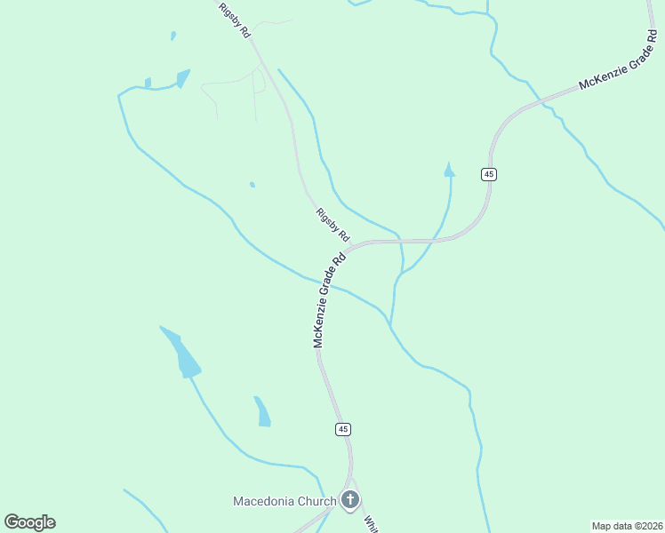 map of restaurants, bars, coffee shops, grocery stores, and more near County Road 45 in Georgiana