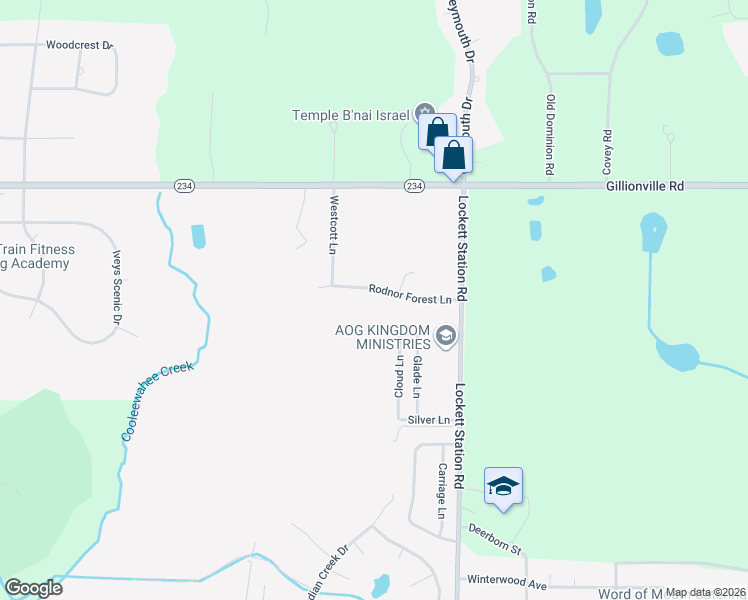 map of restaurants, bars, coffee shops, grocery stores, and more near 3934 Rodnor Forest Lane in Albany