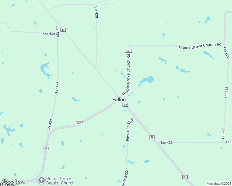 map of restaurants, bars, coffee shops, grocery stores, and more near Farm to Market 39 in Mexia