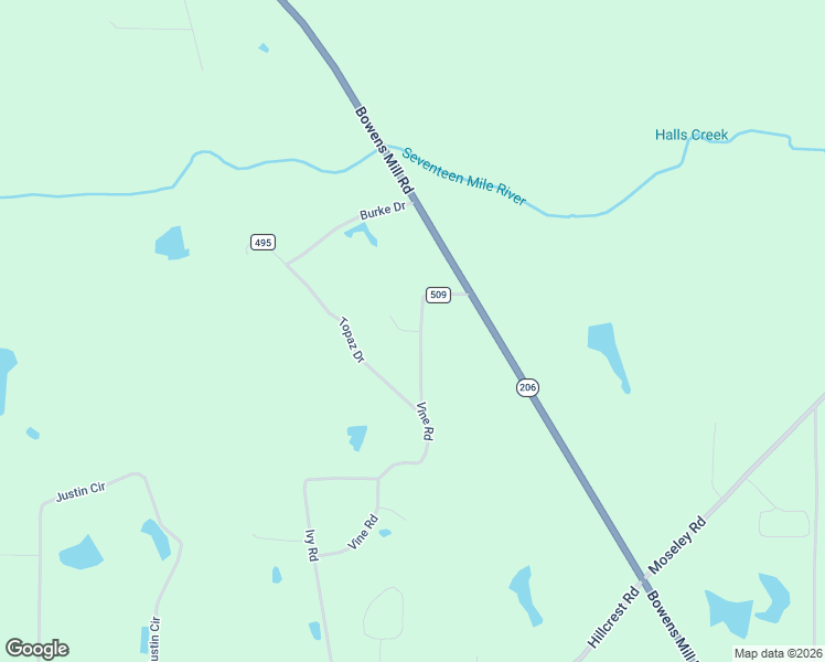 map of restaurants, bars, coffee shops, grocery stores, and more near 44 Pearl Dr in Broxton