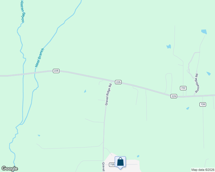 map of restaurants, bars, coffee shops, grocery stores, and more near 3323 County Road 723 in Nacogdoches