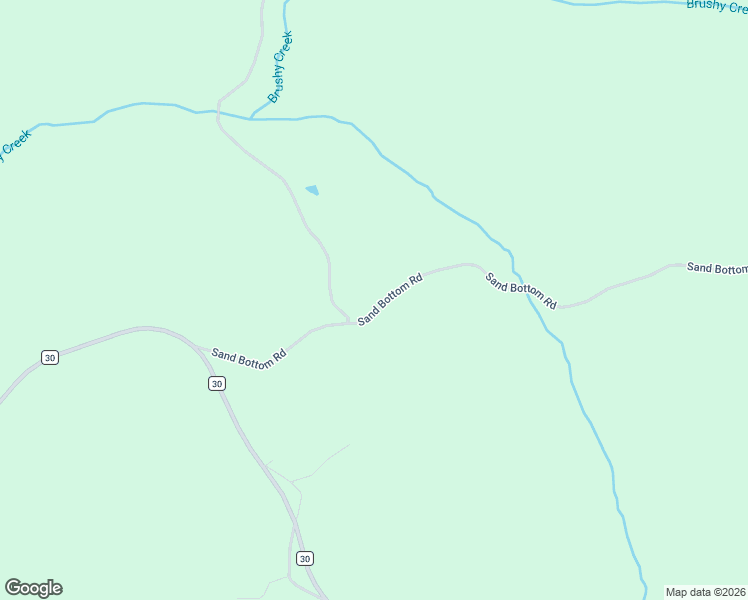 map of restaurants, bars, coffee shops, grocery stores, and more near 529 Sand Bottom Road in Peterman