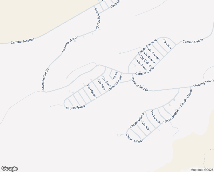 map of restaurants, bars, coffee shops, grocery stores, and more near 409 Via Pera in Rio Rico