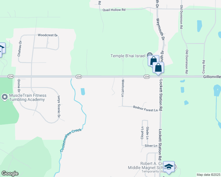 map of restaurants, bars, coffee shops, grocery stores, and more near 4000 Gillionville Road in Albany