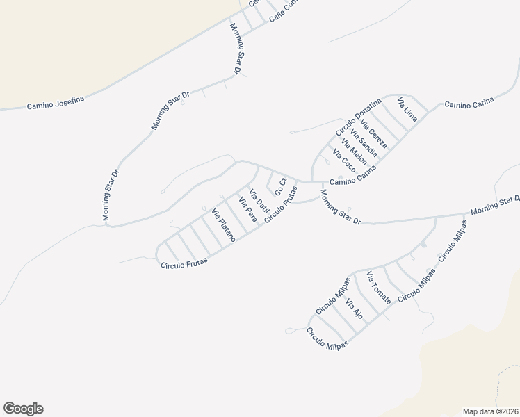 map of restaurants, bars, coffee shops, grocery stores, and more near 409 Via Pera in Rio Rico
