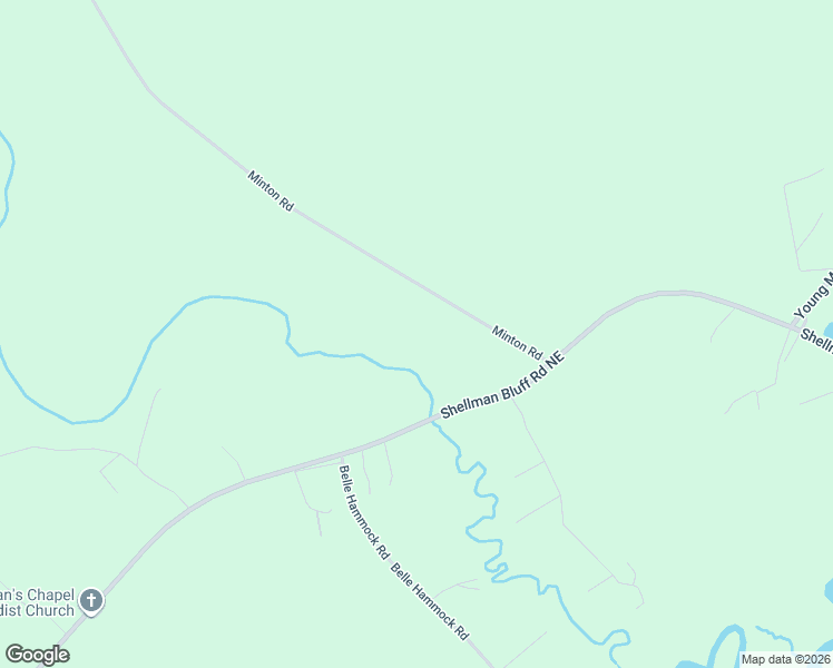 map of restaurants, bars, coffee shops, grocery stores, and more near Minton Road in Townsend