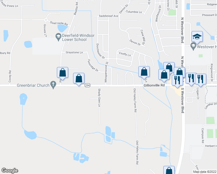 map of restaurants, bars, coffee shops, grocery stores, and more near 3018 Gillionville Road in Albany