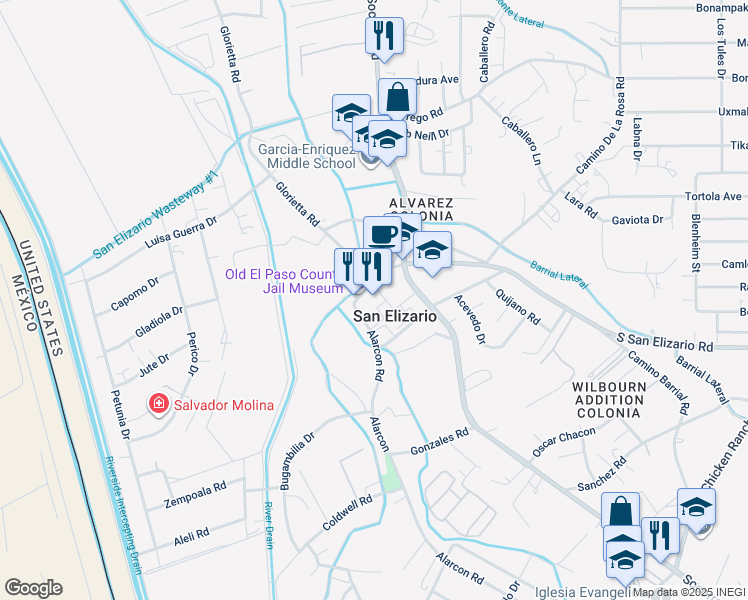 1500 Main Street, San Elizario TX Walk Score