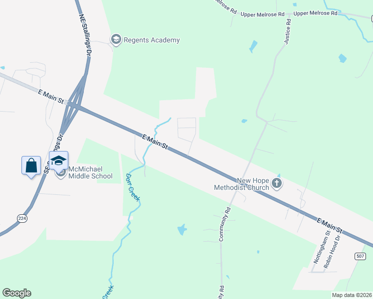 map of restaurants, bars, coffee shops, grocery stores, and more near 123 Quail Ridge Drive in Nacogdoches