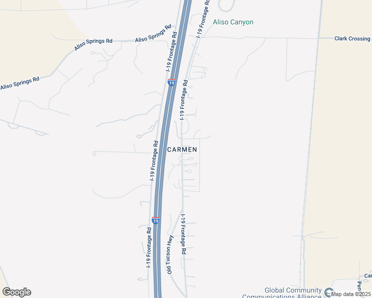 map of restaurants, bars, coffee shops, grocery stores, and more near 2027 Interstate 19 Frontage Road in Tumacacori-Carmen