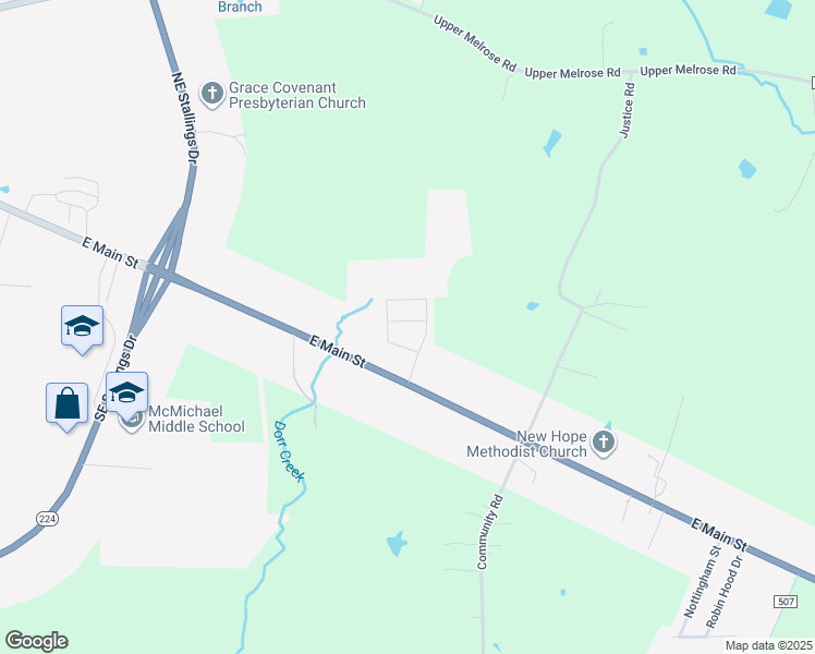 map of restaurants, bars, coffee shops, grocery stores, and more near 4524 Forest Ridge Drive in Nacogdoches