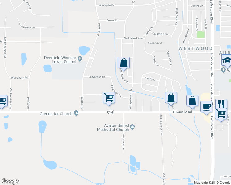 map of restaurants, bars, coffee shops, grocery stores, and more near 3113 Fernridge Drive in Albany