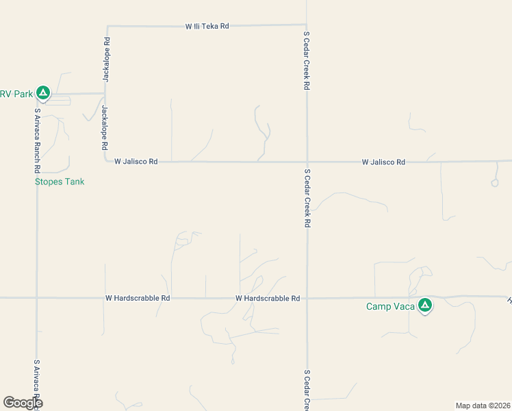 map of restaurants, bars, coffee shops, grocery stores, and more near 36420 South Cedar Creek Road in Arivaca