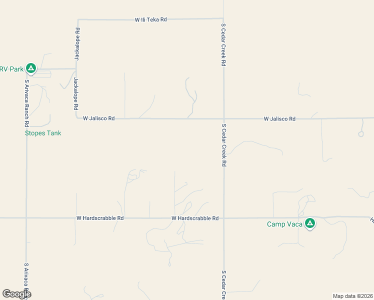 map of restaurants, bars, coffee shops, grocery stores, and more near 36420 South Cedar Creek Road in Arivaca