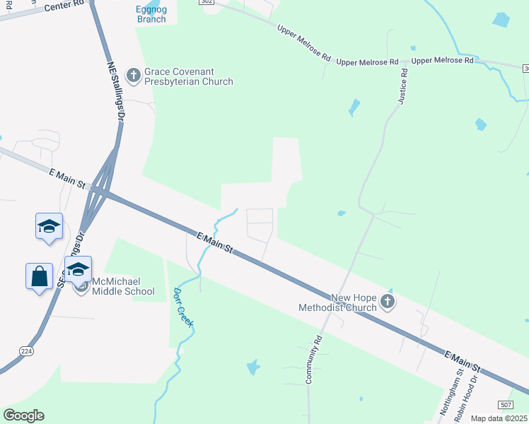 map of restaurants, bars, coffee shops, grocery stores, and more near 4524 Forest Ridge Drive in Nacogdoches