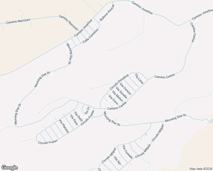 map of restaurants, bars, coffee shops, grocery stores, and more near 484 Fresa Ct. in Rio Rico