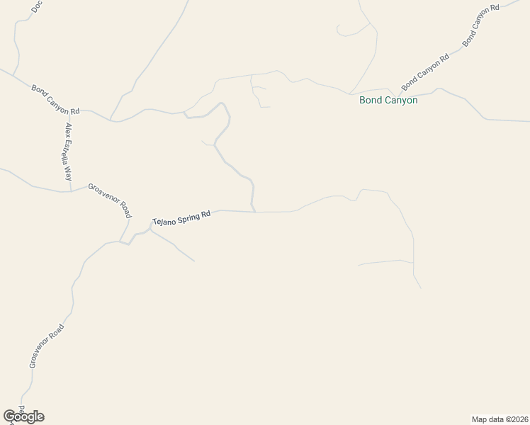 map of restaurants, bars, coffee shops, grocery stores, and more near Tejano Spring Road in Rio Rico