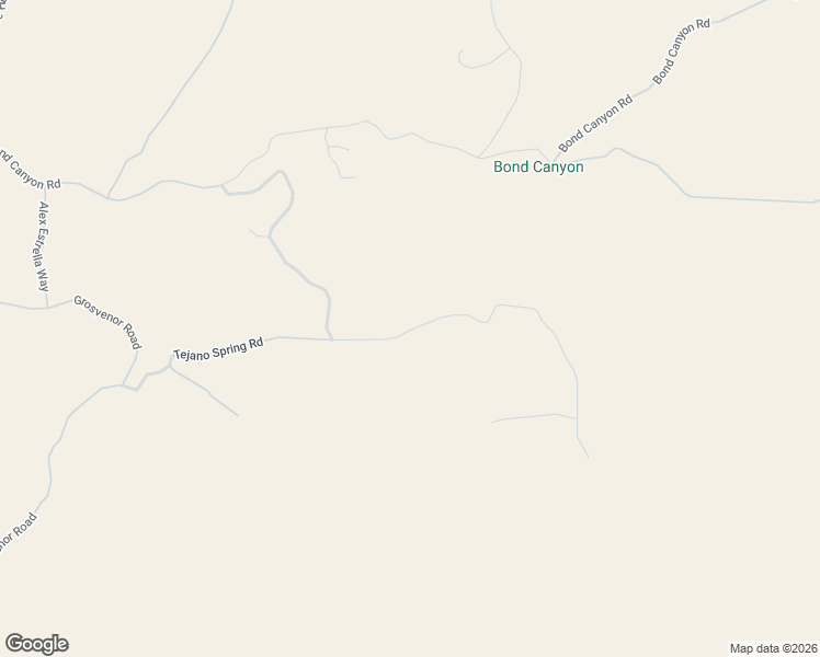 map of restaurants, bars, coffee shops, grocery stores, and more near Tejano Spring Road in Rio Rico