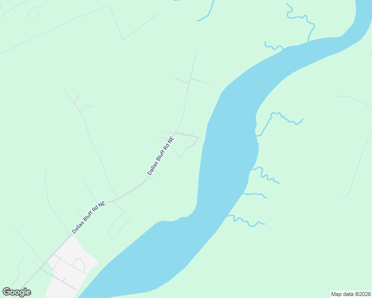 map of restaurants, bars, coffee shops, grocery stores, and more near Journey Street Northeast in McIntosh County