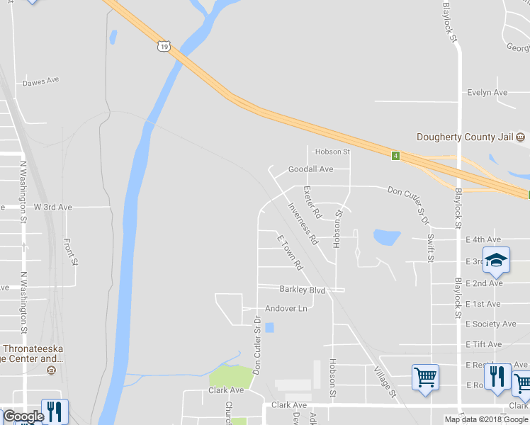 map of restaurants, bars, coffee shops, grocery stores, and more near 898 Farrell Court in Albany