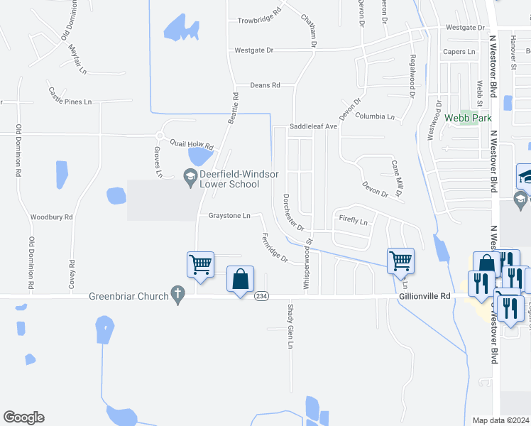 map of restaurants, bars, coffee shops, grocery stores, and more near 3215 Fernridge Drive in Albany