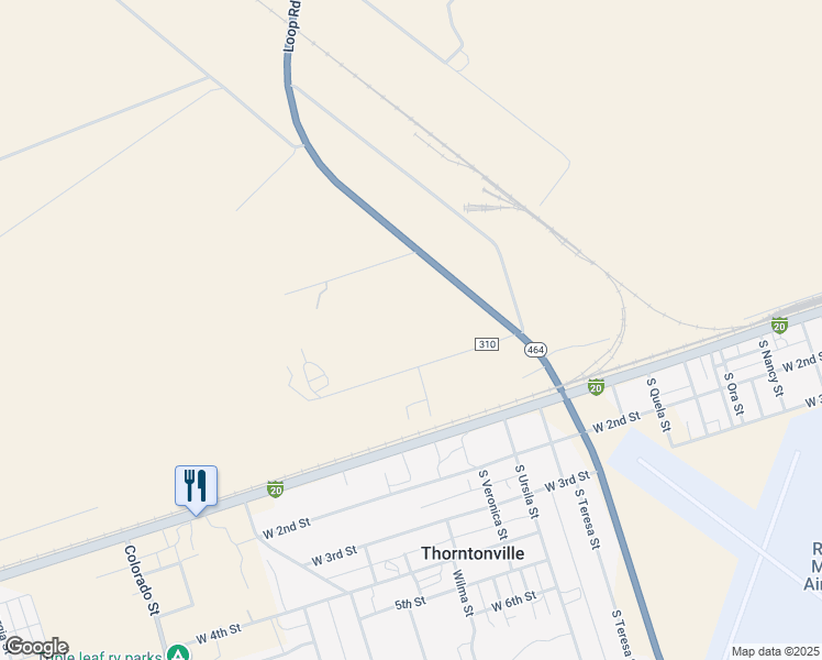 map of restaurants, bars, coffee shops, grocery stores, and more near 101-699 West Jay Road in Monahans