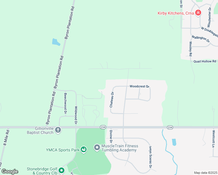 map of restaurants, bars, coffee shops, grocery stores, and more near 4519 Chateau Drive in Albany