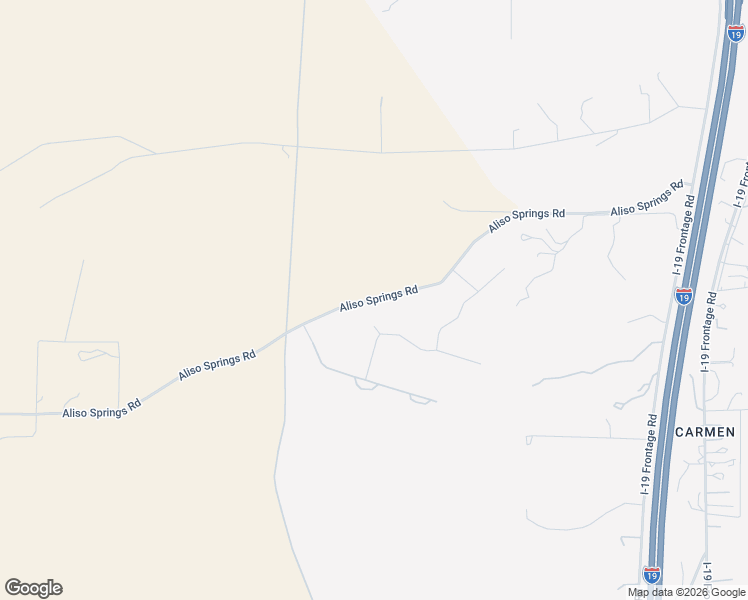 map of restaurants, bars, coffee shops, grocery stores, and more near Aliso Springs Road in Tubac