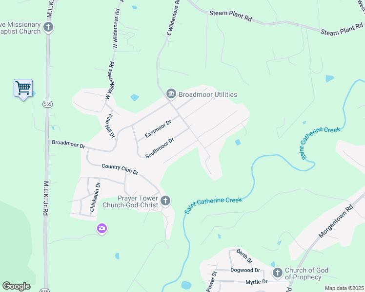 map of restaurants, bars, coffee shops, grocery stores, and more near 6 Anderson Drive in Natchez