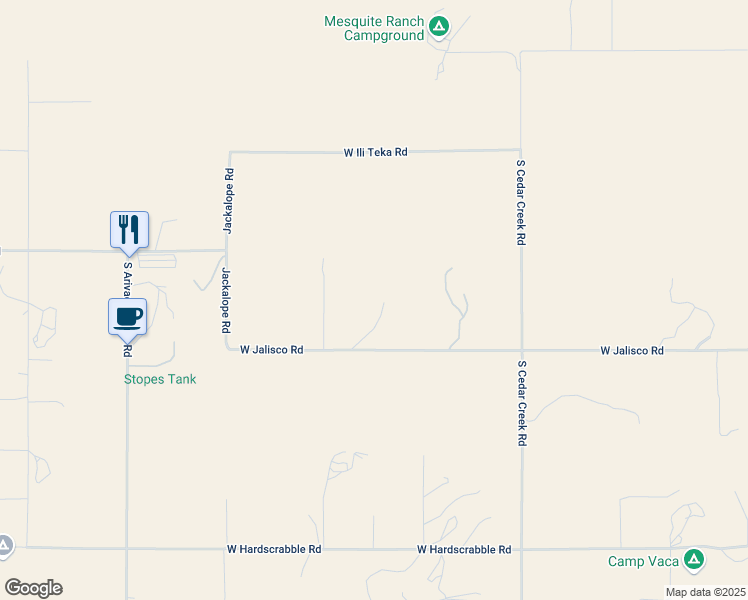 map of restaurants, bars, coffee shops, grocery stores, and more near 15300 West Jalisco Road in Arivaca