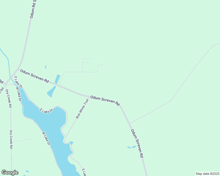 map of restaurants, bars, coffee shops, grocery stores, and more near 7650 Odum Screven Road in Screven