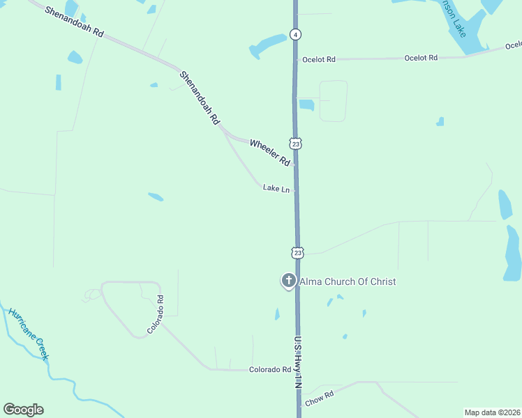 map of restaurants, bars, coffee shops, grocery stores, and more near 1890 U.S. Highway 1 North in Alma