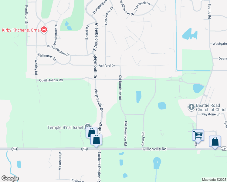 map of restaurants, bars, coffee shops, grocery stores, and more near 2015 Old Dominion Drive in Albany