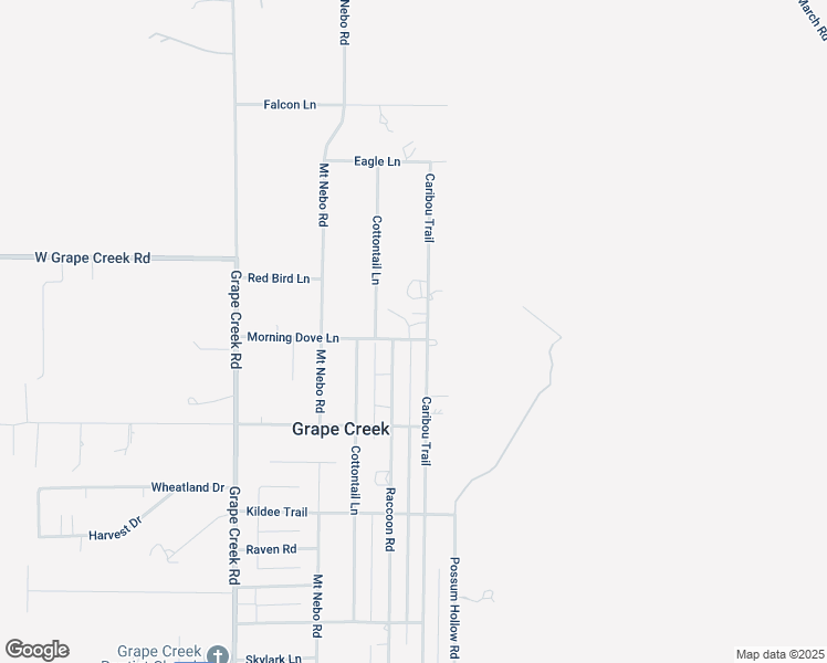 map of restaurants, bars, coffee shops, grocery stores, and more near 7402 Morning Dove Dr in San Angelo