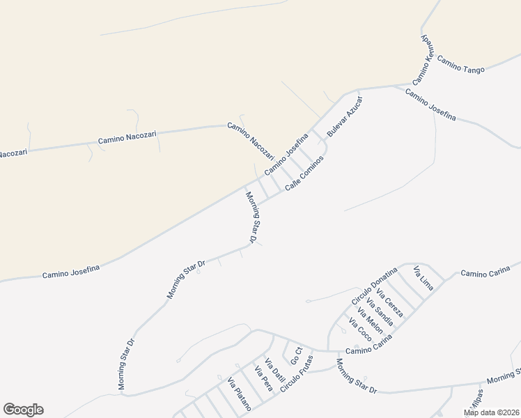 map of restaurants, bars, coffee shops, grocery stores, and more near 34 Morning Star Drive in Rio Rico