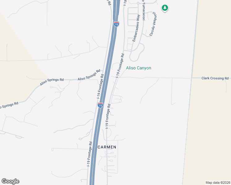 map of restaurants, bars, coffee shops, grocery stores, and more near 2073 Interstate 19 Frontage Road in Tumacacori-Carmen