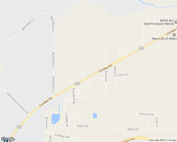 map of restaurants, bars, coffee shops, grocery stores, and more near 719 Cordele Road in Albany