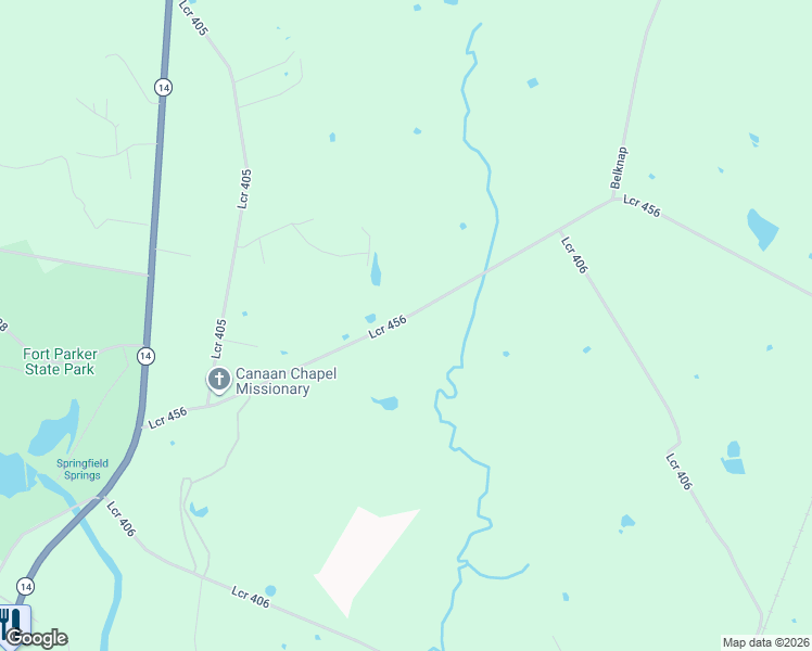 map of restaurants, bars, coffee shops, grocery stores, and more near Lcr 456 in Limestone County