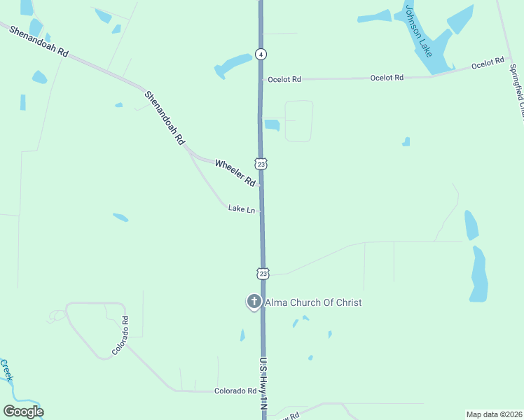 map of restaurants, bars, coffee shops, grocery stores, and more near 1890 U.S. Highway 1 North in Alma