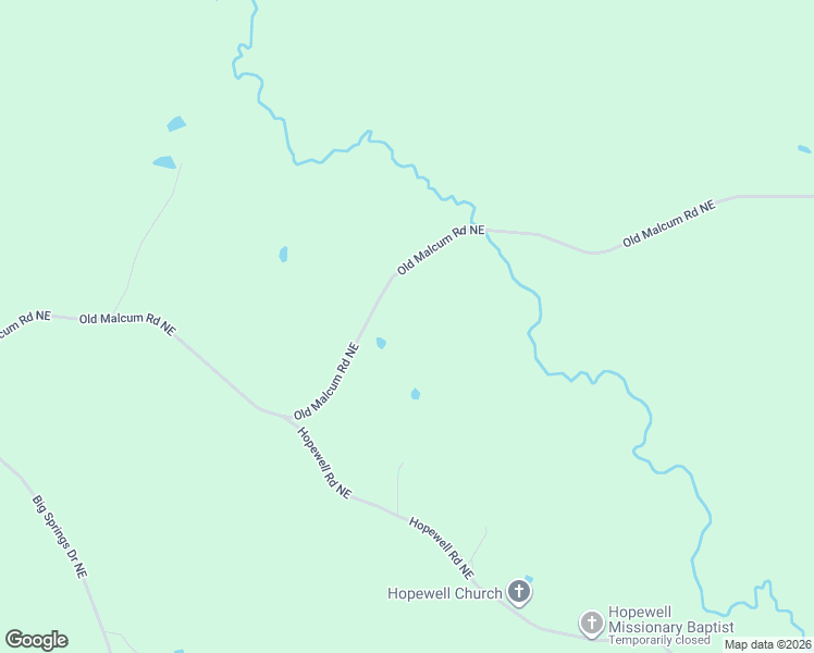 map of restaurants, bars, coffee shops, grocery stores, and more near 2870 Old Malcum Road Northeast in Brookhaven