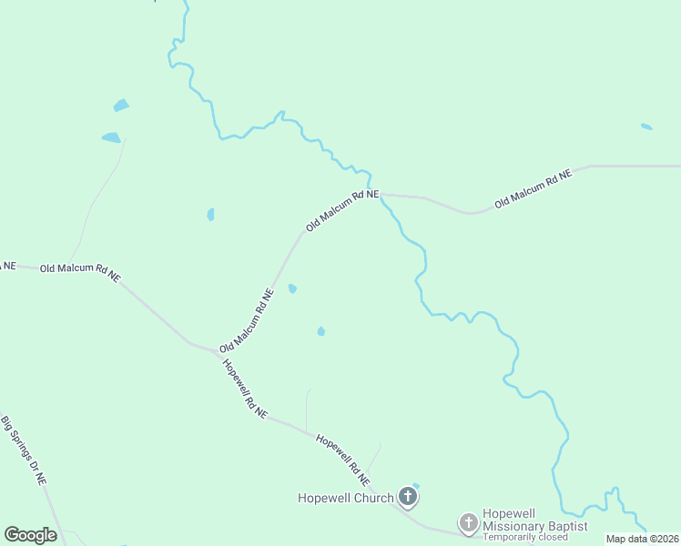 map of restaurants, bars, coffee shops, grocery stores, and more near 2870 Old Malcum Road Northeast in Brookhaven